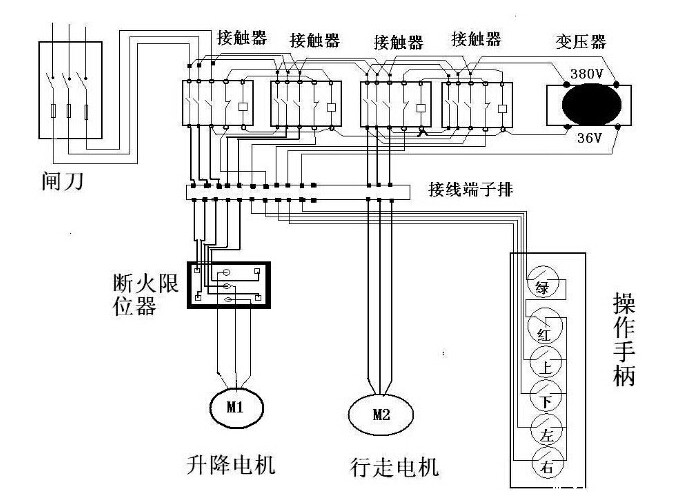 电动葫芦接线图