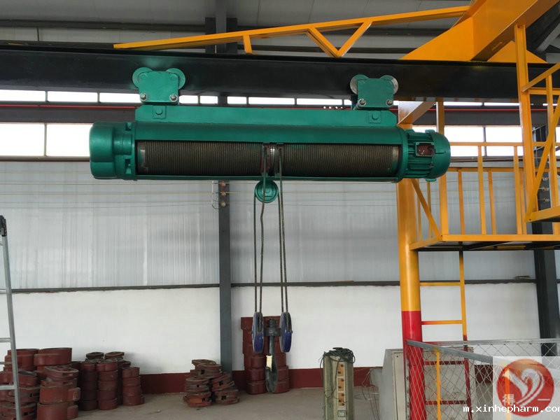 钢丝绳电动葫芦厂房实拍图
