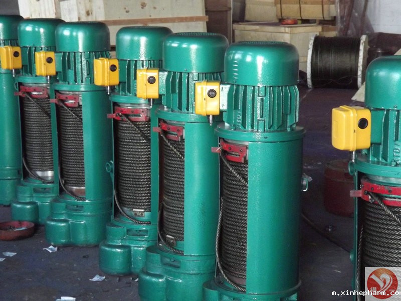 钢丝绳电动葫芦生产场景拍摄