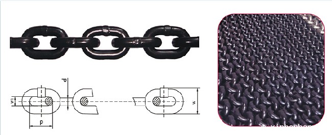 80级起重链条结构图