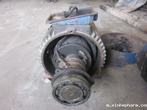 因超负荷损坏的电机