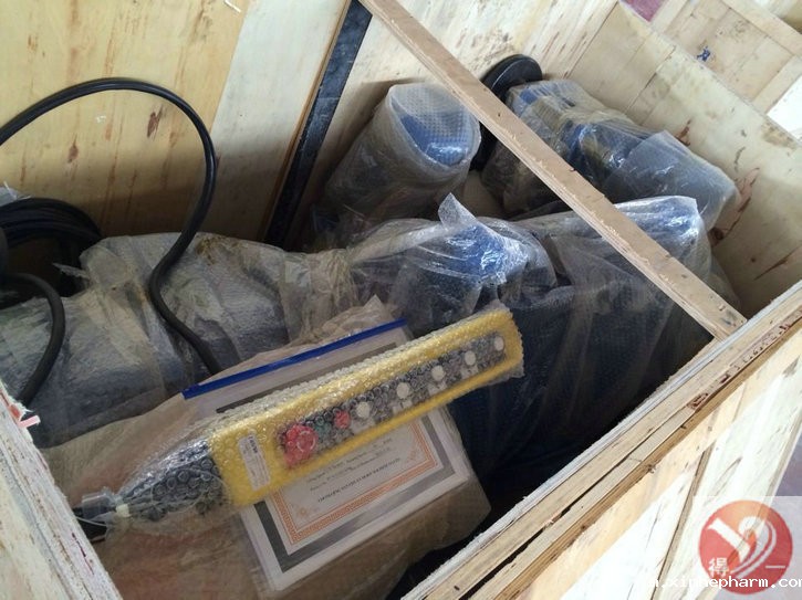 生产好的倒挂葫芦装箱图