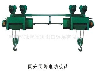 双吊钩葫芦实拍图