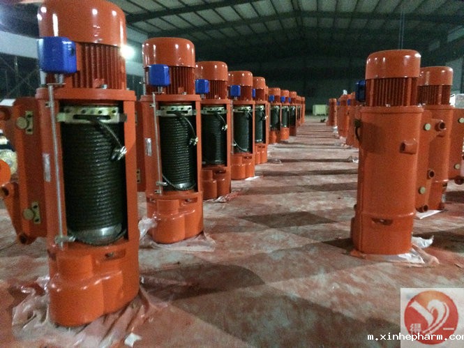 钢丝绳电动葫芦生产实拍