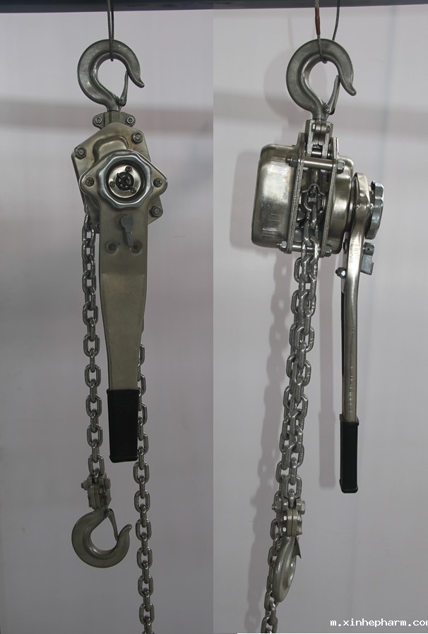 不锈钢手扳葫芦实拍展示图