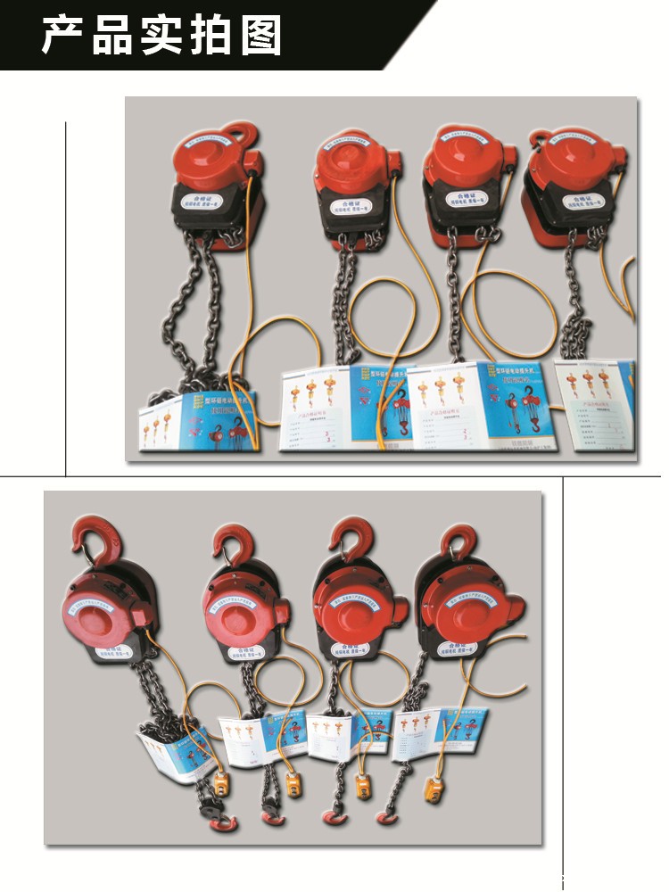 环链电动葫芦实拍图展示