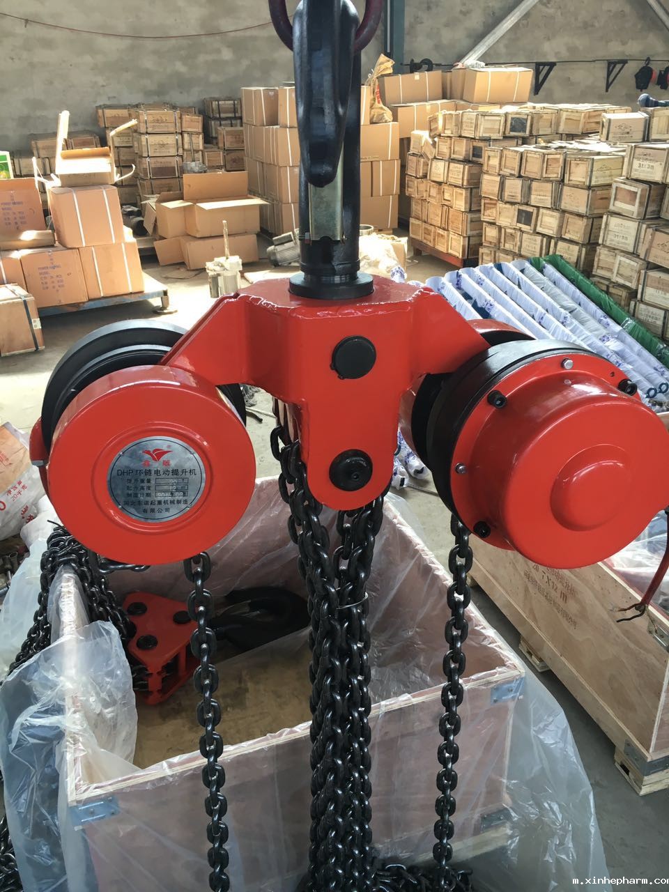 电动葫芦生产实拍展示